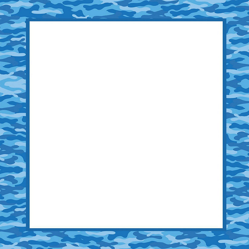 Creative Shapes Etc. - Designer Paper - Water Camo (50 Sheet Package) Image