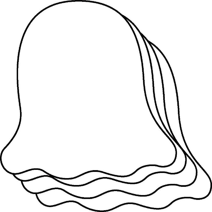 Creative Shapes Etc. - Die-cut Magnetic - Small Single Color Ghost Image