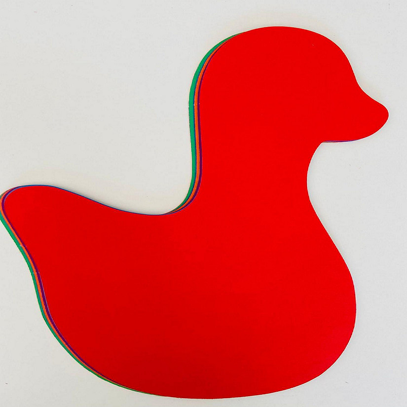 Creative Shapes Etc. - Duck Assorted Color Super Cut-outs- 8&quot; X 10&quot; Image