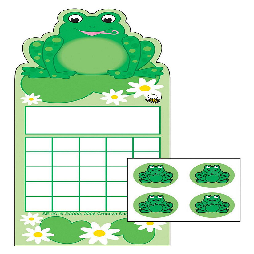 Creative Shapes Etc. - Incentive Sticker Set - Frog Image