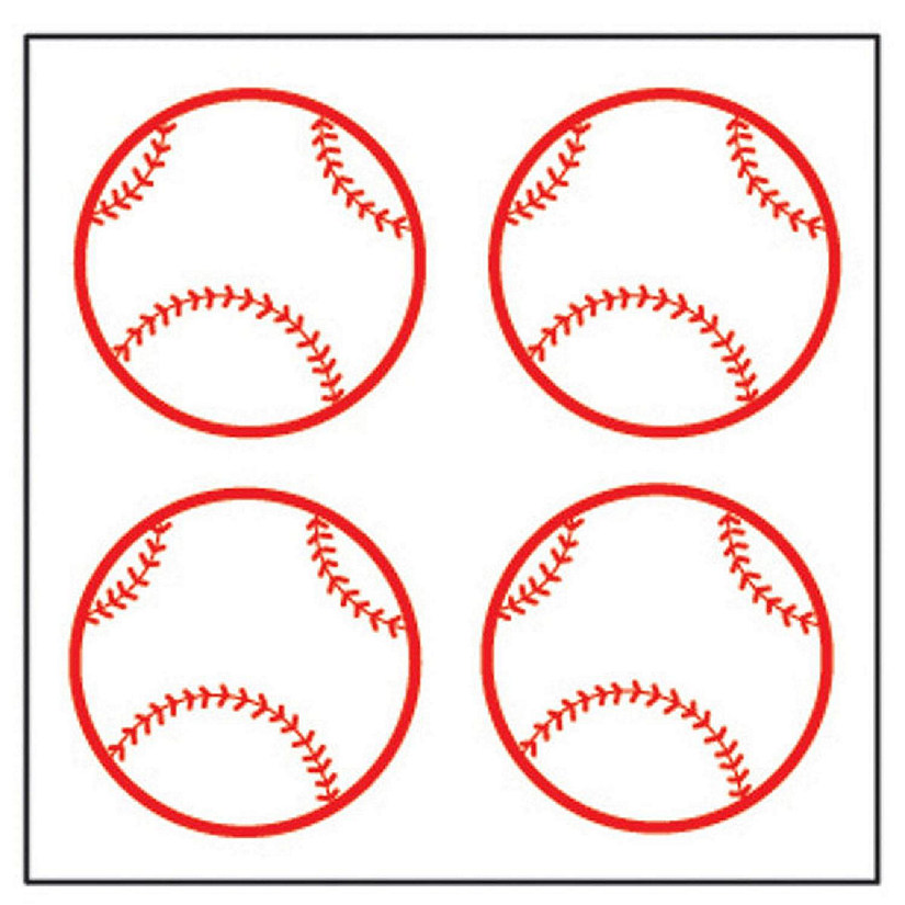 Creative Shapes Etc. - Incentive Stickers - Baseball Image