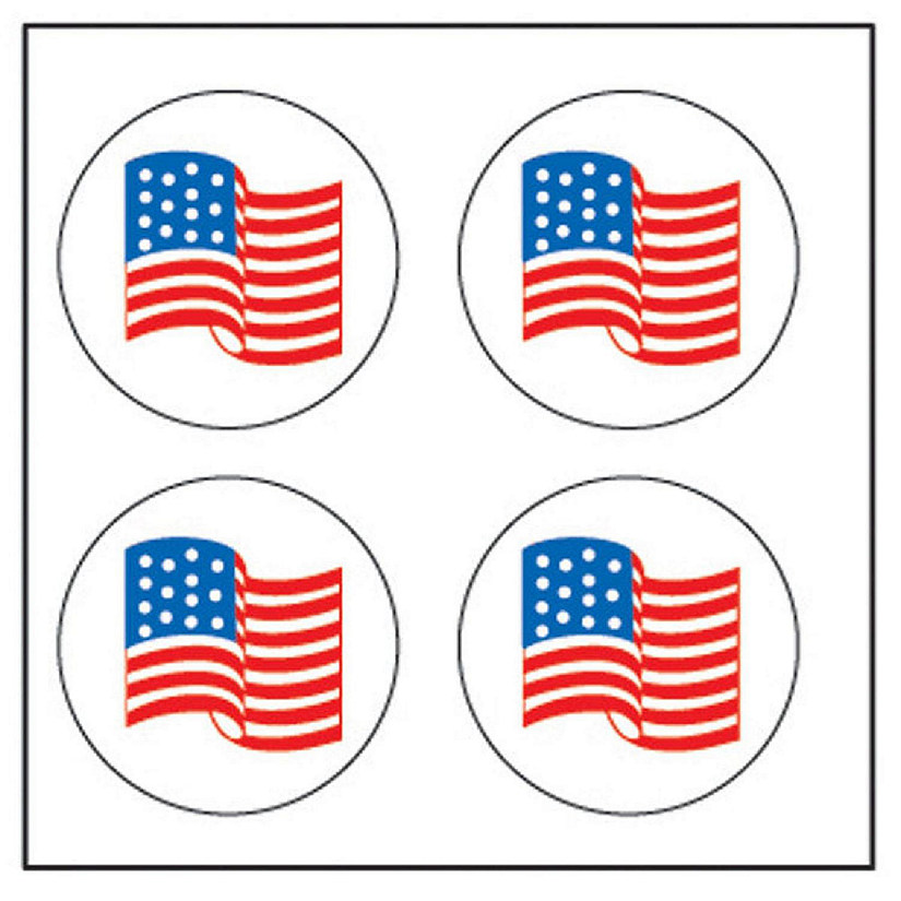 Creative Shapes Etc. - Incentive Stickers - Flag Image