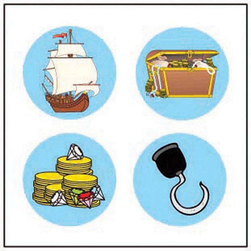 Creative Shapes Etc. - Incentive Stickers - Pirate Theme Image