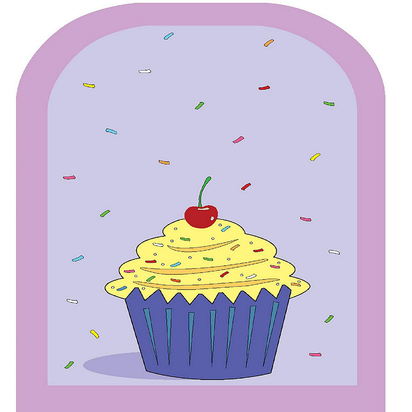 Creative Shapes Etc. - Large Accents - Cupcake Image