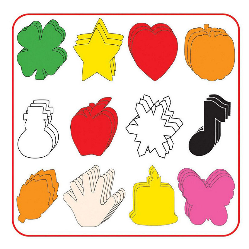 Creative Shapes Etc. - Large Assorted Cut-out - Grab Bag Image