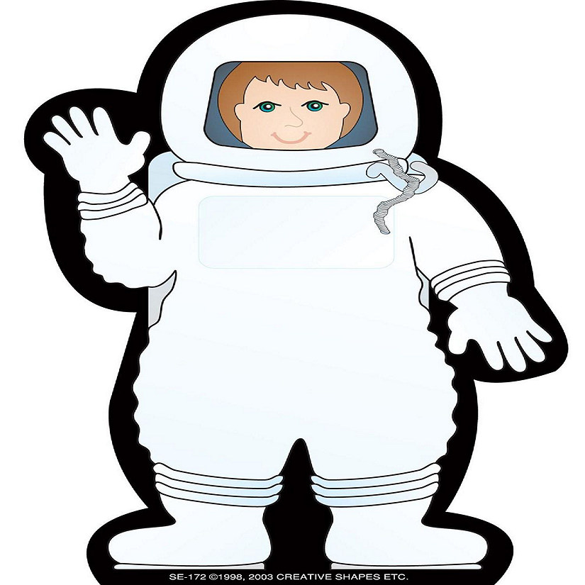 Creative Shapes Etc. - Large Notepad - Astronaut Image