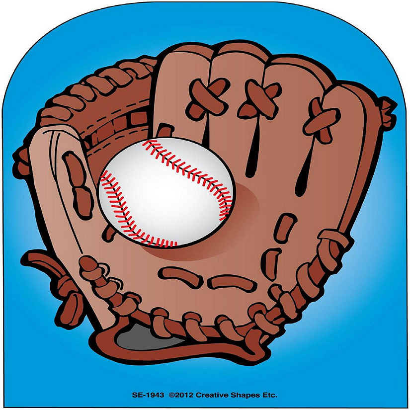 Creative Shapes Etc. - Large Notepad - Baseball Glove Image
