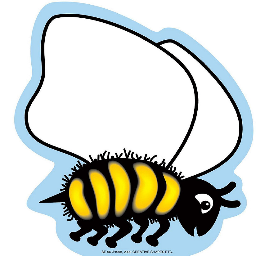 Creative Shapes Etc. - Large Notepad - Bee Image