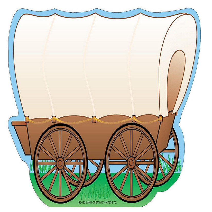 Creative Shapes Etc. - Large Notepad - Conestoga Wagon Image