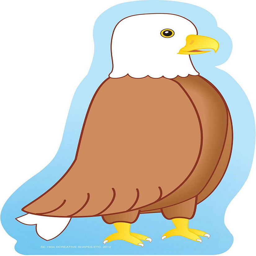 Creative Shapes Etc. - Large Notepad - Eagle Image