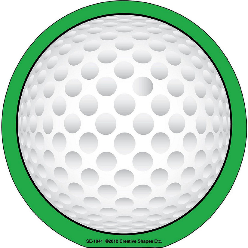 Creative Shapes Etc. - Large Notepad - Golf Ball Image