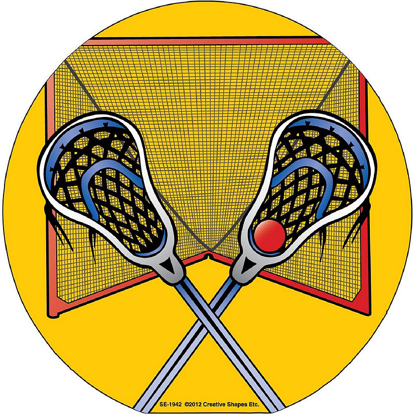 Creative Shapes Etc. - Large Notepad - Lacrosse Stick Image