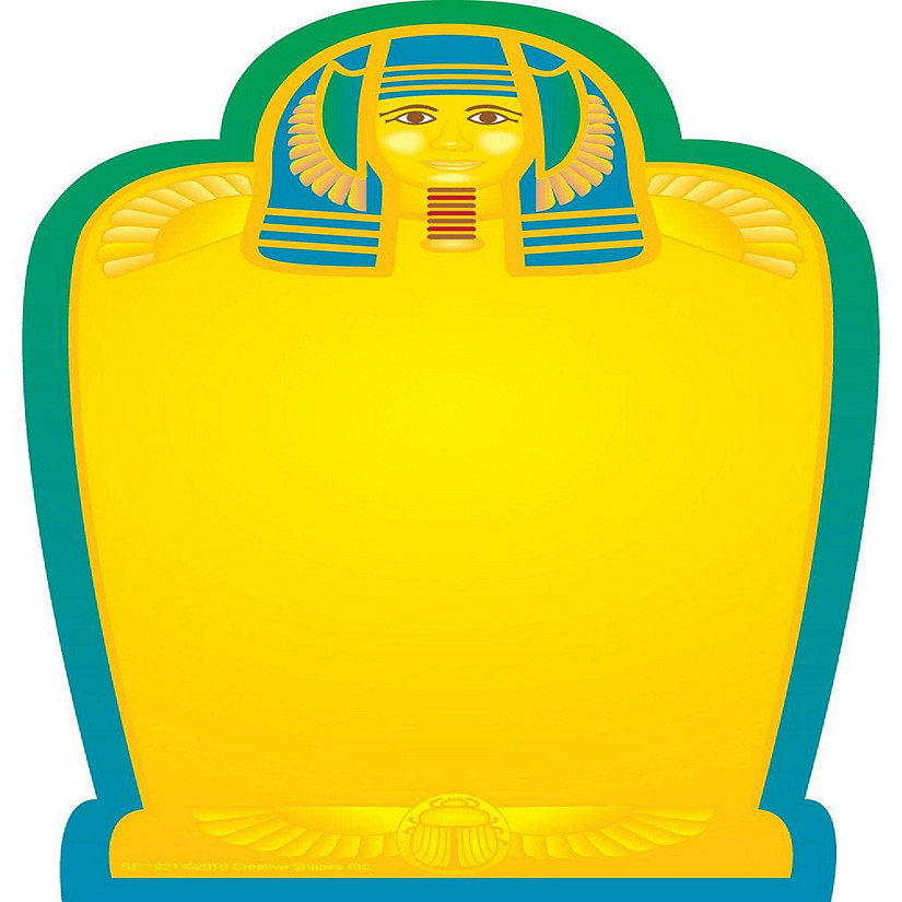 Creative Shapes Etc. - Large Notepad - Mummy Image