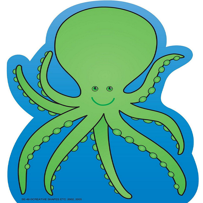 Creative Shapes Etc. - Large Notepad - Octopus Image