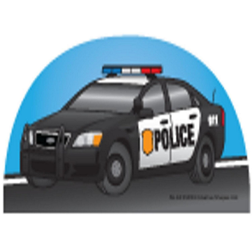Creative Shapes Etc. - Large Notepad - Police Car Image