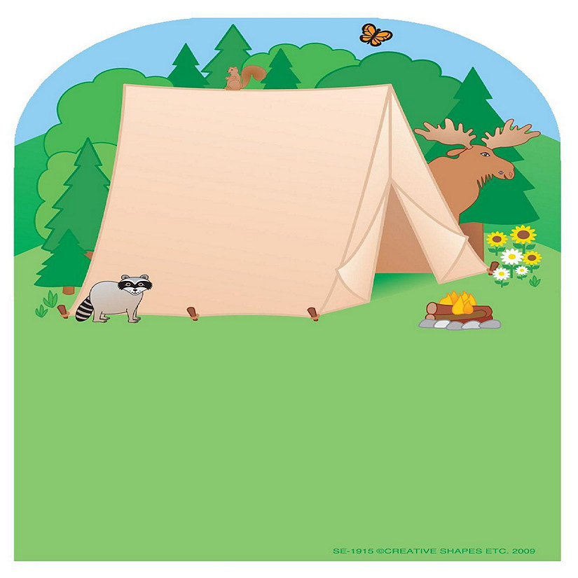 Creative Shapes Etc. - Large Notepad - Tent Image
