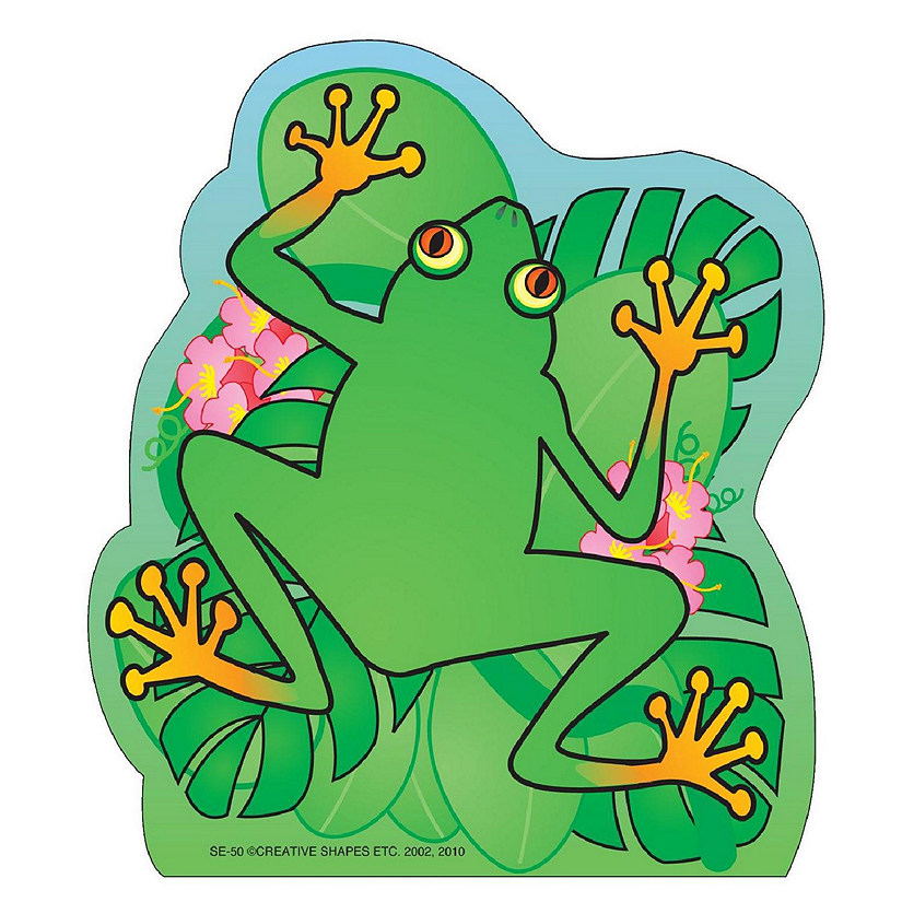 Creative Shapes Etc. - Large Notepad - Tree Frog Image