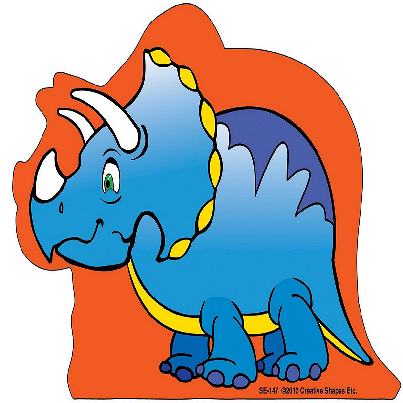 Creative Shapes Etc. - Large Notepad - Triceratop Image
