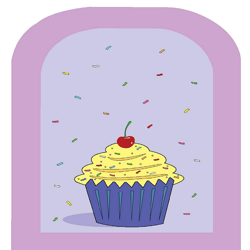 Creative Shapes Etc. - Mini Accents - Cupcake Image