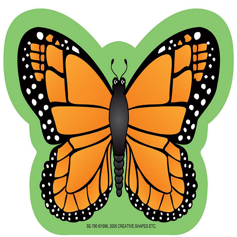 Creative Shapes Etc. - Mini Notepad - Butterfly Image