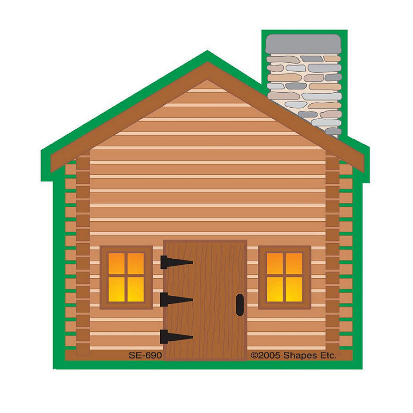 Creative Shapes Etc. - Mini Notepad - Cabin Image