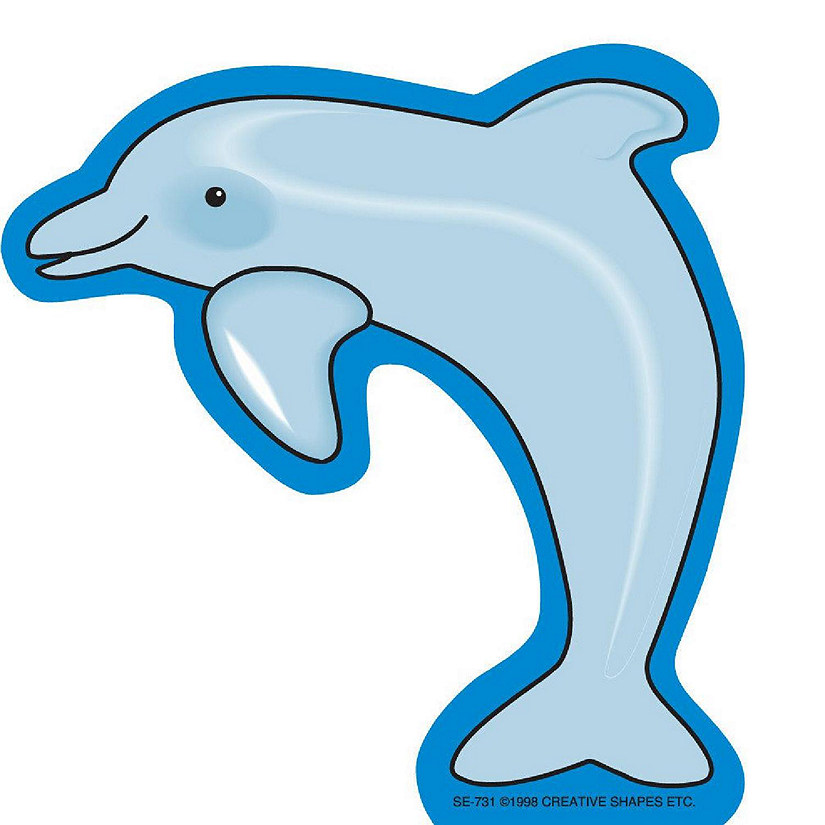 Creative Shapes Etc. - Mini Notepad - Dolphin Image