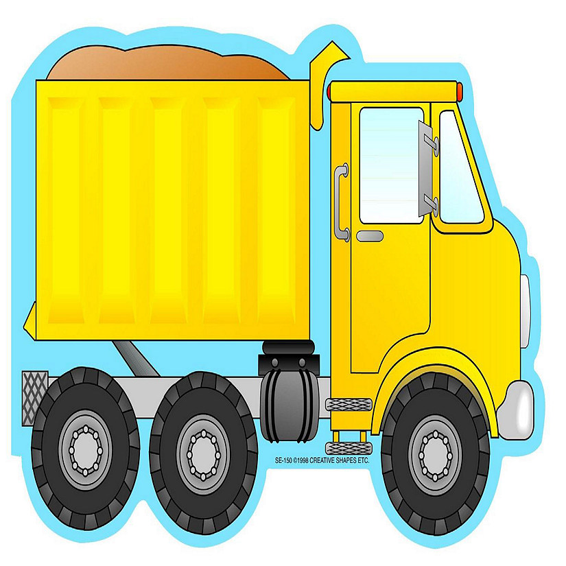 Creative Shapes Etc. Mini Notepad Dump Truck Oriental Trading