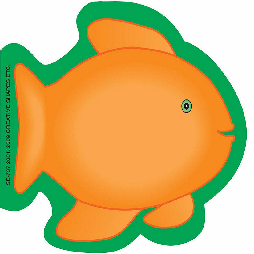 Creative Shapes Etc. Mini Notepad Fish Oriental Trading