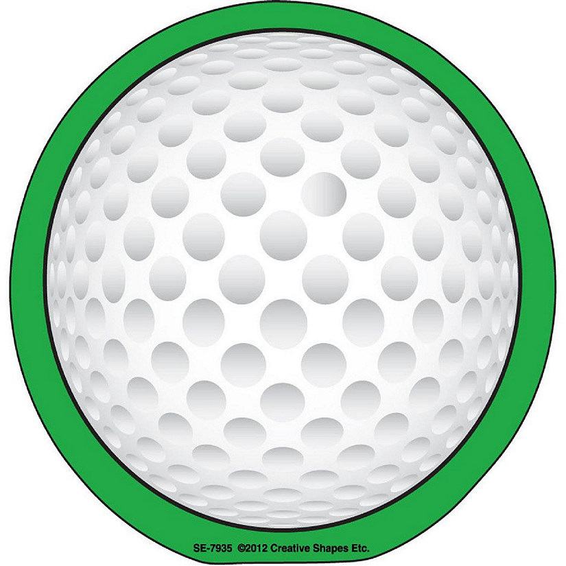 Creative Shapes Etc. - Mini Notepad - Golf Ball Image
