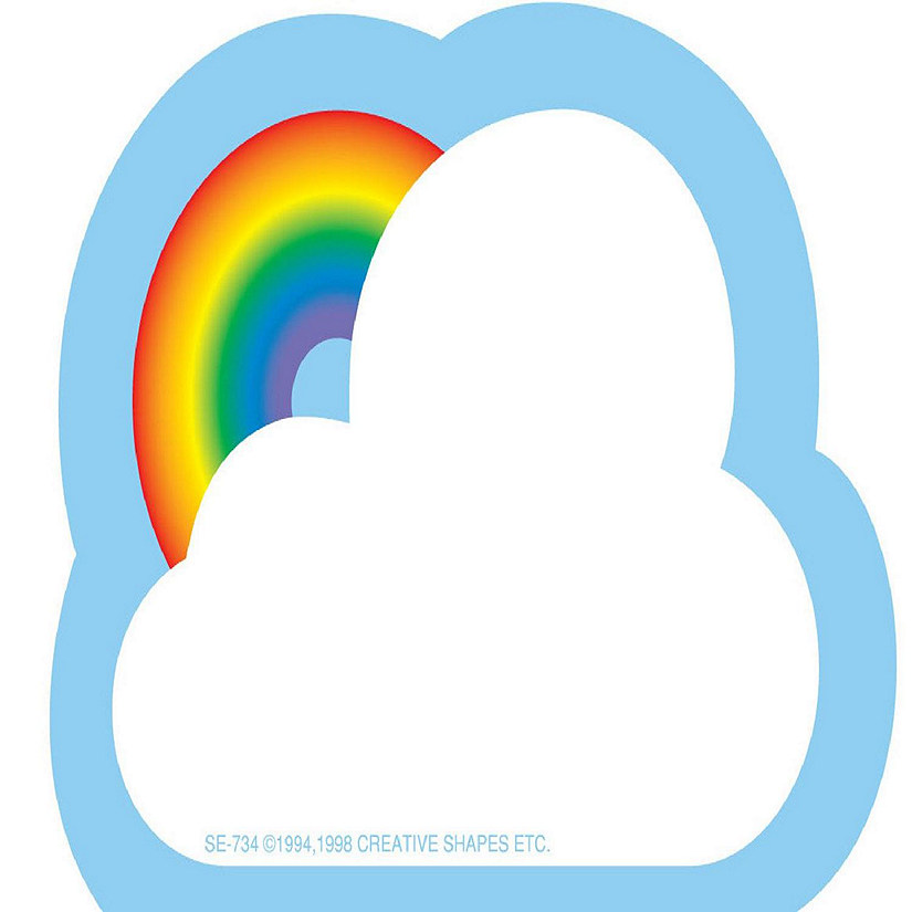 Creative Shapes Etc. - Mini Notepad - Rainbow Image