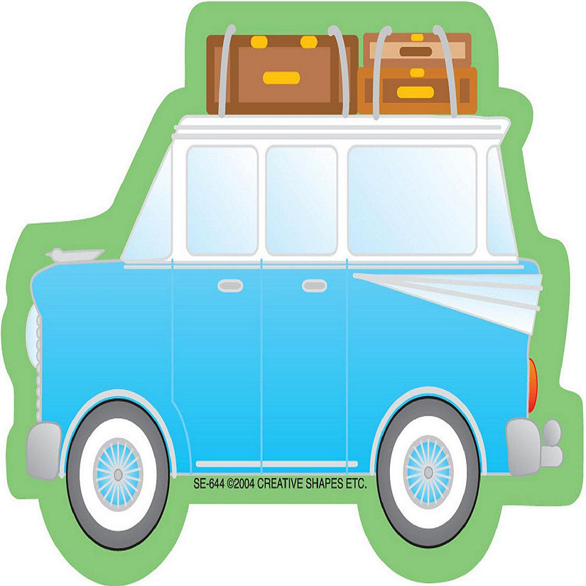 Creative Shapes Etc. Mini Notepad Retro Car Oriental Trading