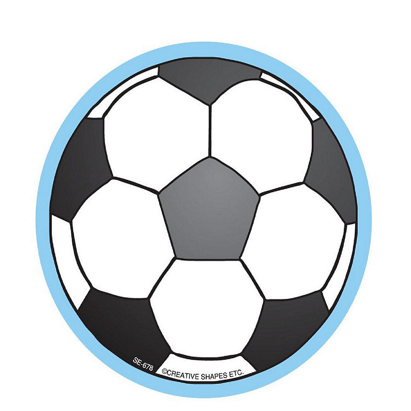 Creative Shapes Etc. - Mini Notepad - Soccerball Image