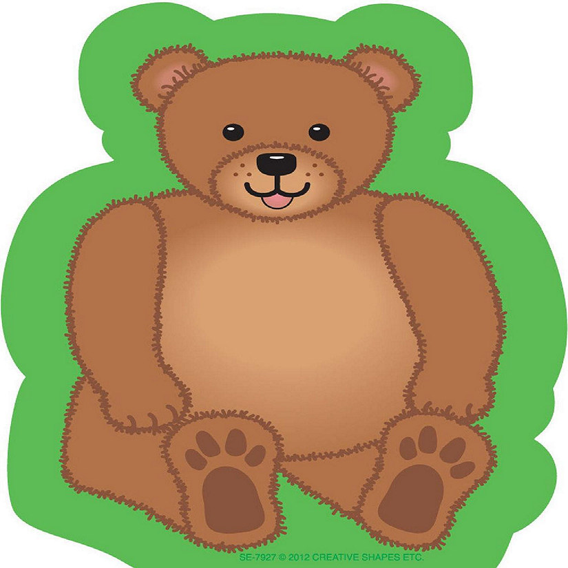 Creative Shapes Etc. - Mini Notepad - Teddy Bear Image