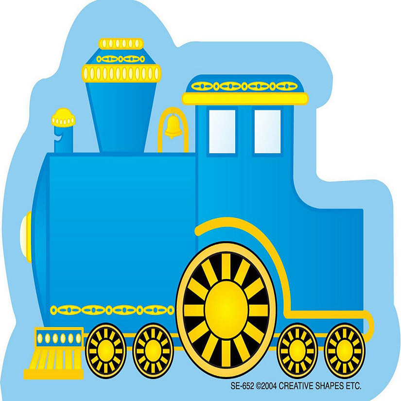 Creative Shapes Etc. - Mini Notepad - Train Engine Image