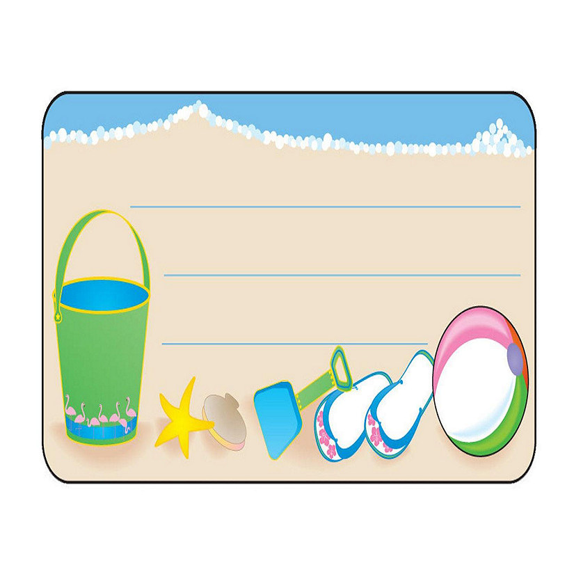 Creative Shapes Etc. - Nametag - Beach Image