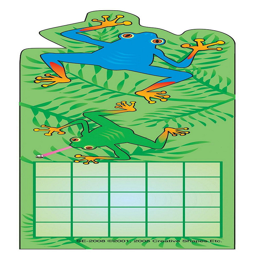 Creative Shapes Etc. - Personal Incentive Chart - Tree Frog Image