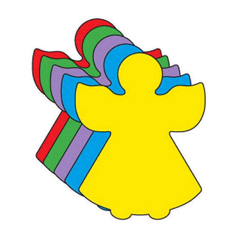 Creative Shapes Etc. - Small Assorted Cut-out - Angel Image