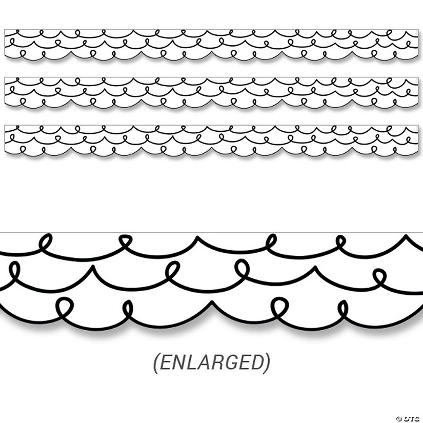Creative Teaching Press Core Decor Loop-De-Loop Border EZ Border, 48 Feet Per Pack, 3 Packs Image
