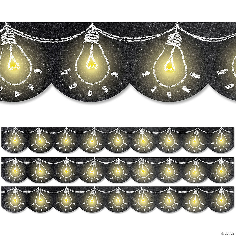 Creative Teaching Press Lightbulbs EZ Border, 48 Feet, 3 Packs Image