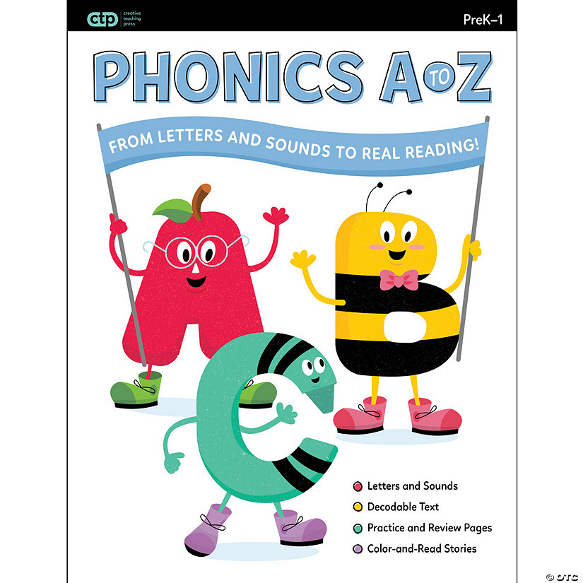 Creative Teaching Press Phonics A to Z Resource Book Image