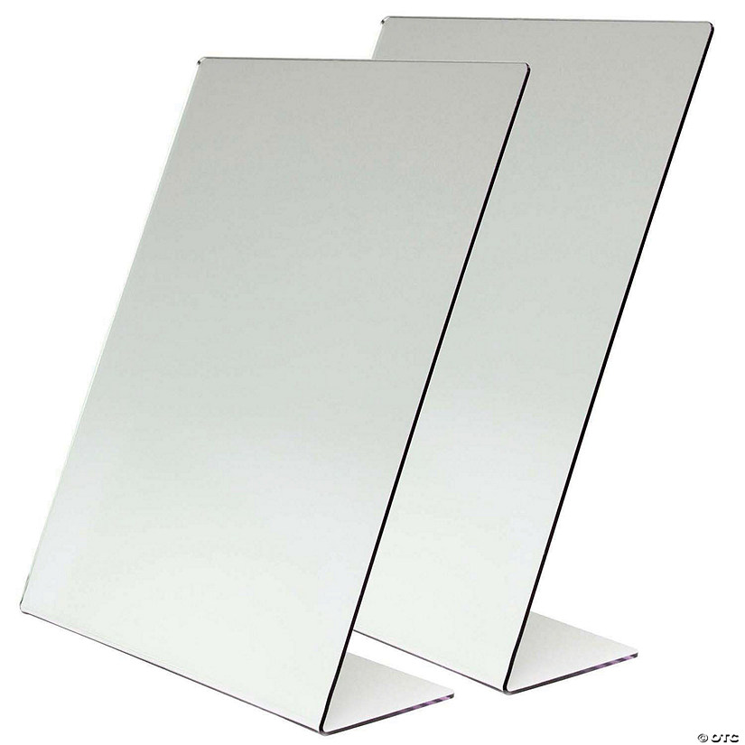 Creativity Street One-Sided Self-Portrait Mirror, 8-1/2" x 11", Pack of 2 Image