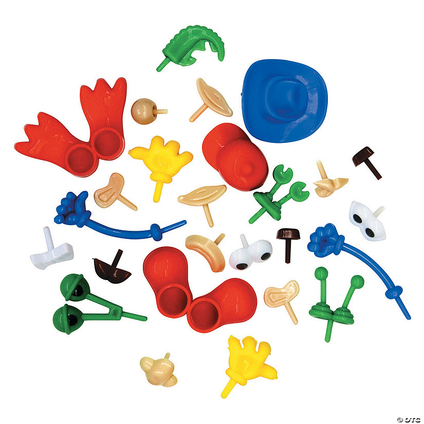 Creativity Street<sup>&#174;</sup> Modeling Dough & Clay Body Parts Accessories - 26 Pc. Image