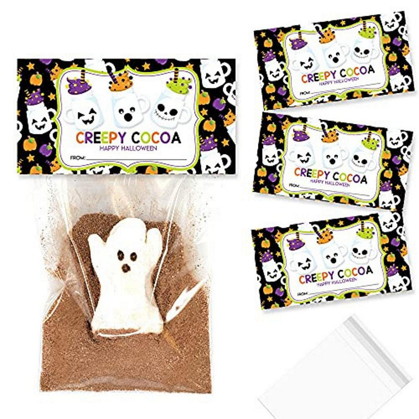 Creepy Cocoa Halloween Bag Toppers 40pcs. by AmandaCreation BAG FILLER