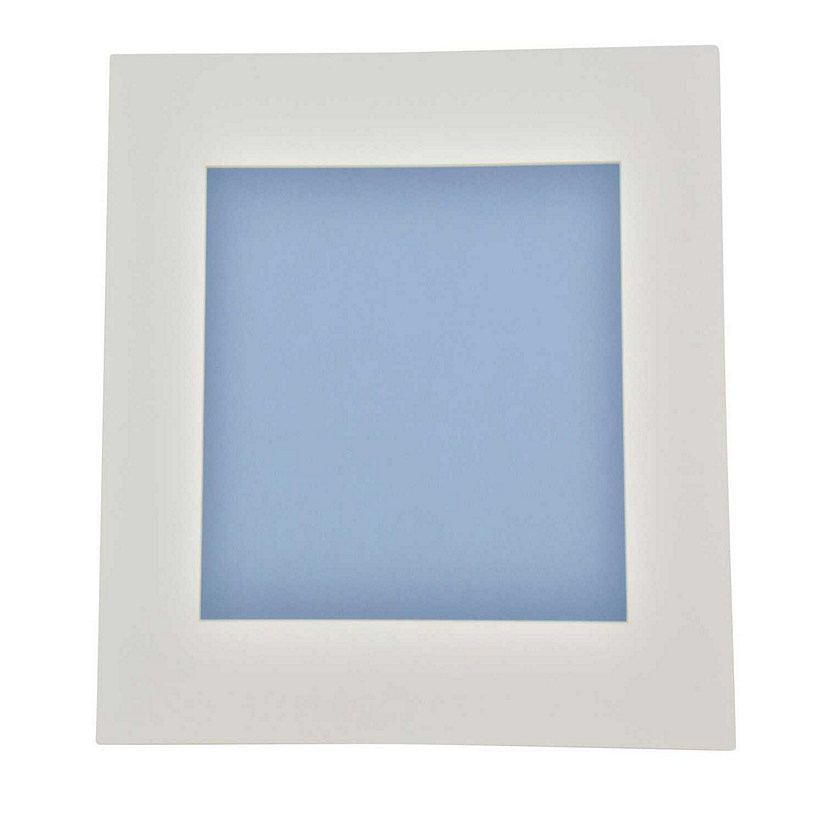 Crescent Premium Pre-Cut Mats, 11 x 14 Inches, White, Pack of 10 Image