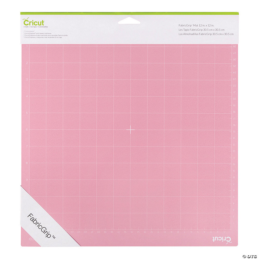 Cricut Maker Fabric Grip Mat 12"X12" - 2 Pack, Pink Image