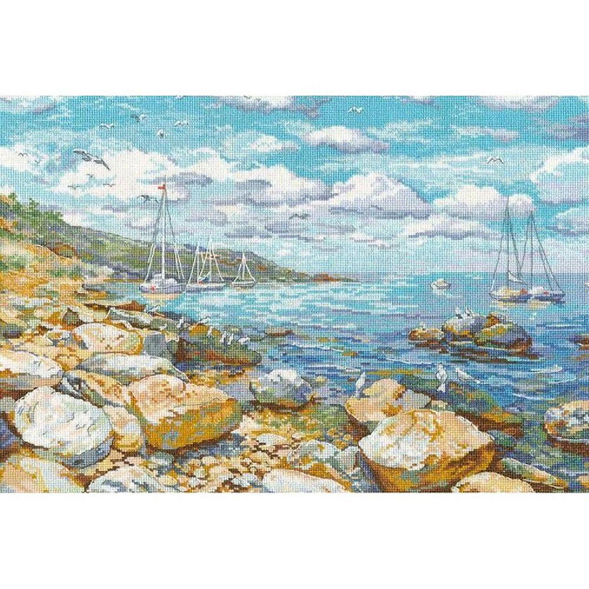 Crimean coast 1177 Oven Counted Cross Stitch Kit Image