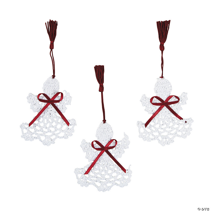 Crocheted Angel Bookmarks Oriental Trading