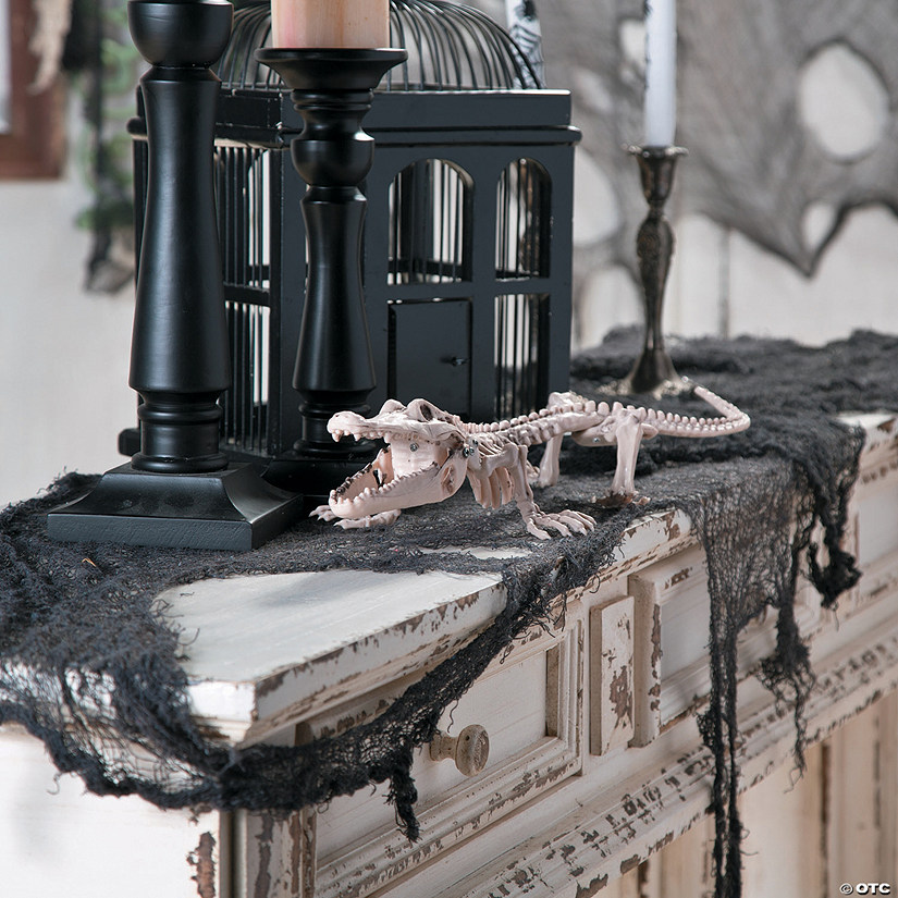 Crocodile Skeleton Halloween Decoration Oriental Trading