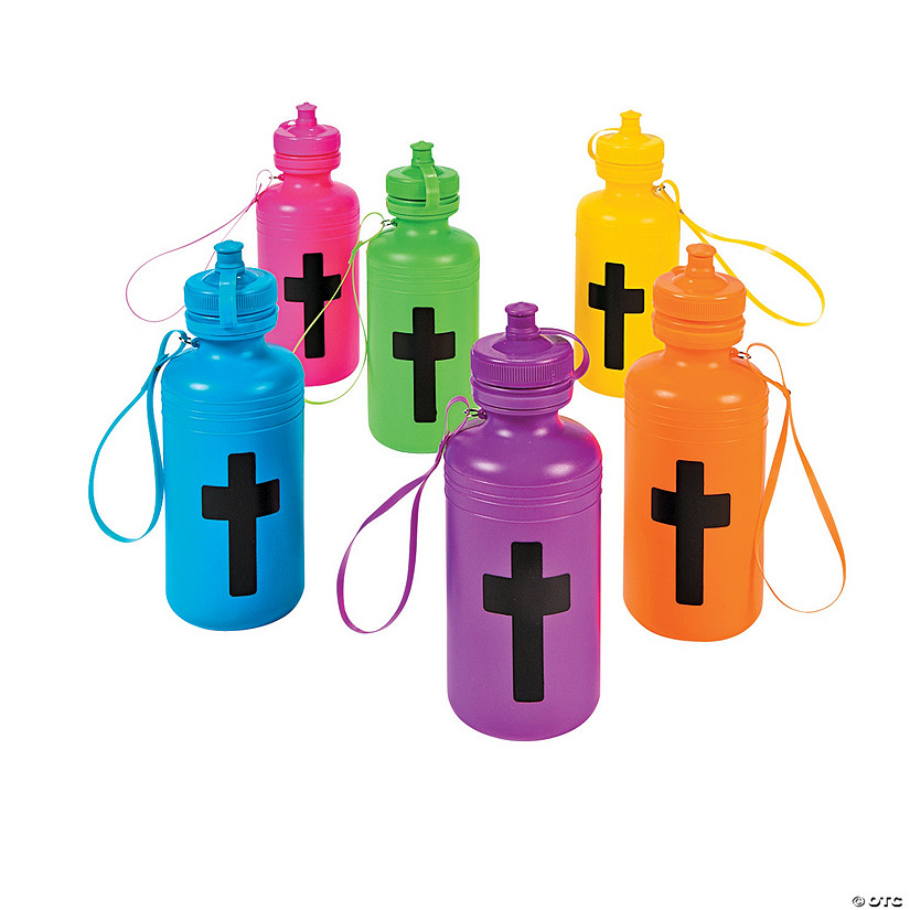 Cross Plastic Water Bottles Image