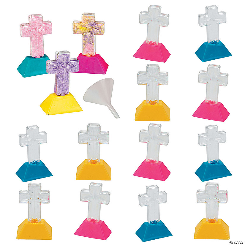 Cross Sand Art Bottles 12 Pc. Oriental Trading